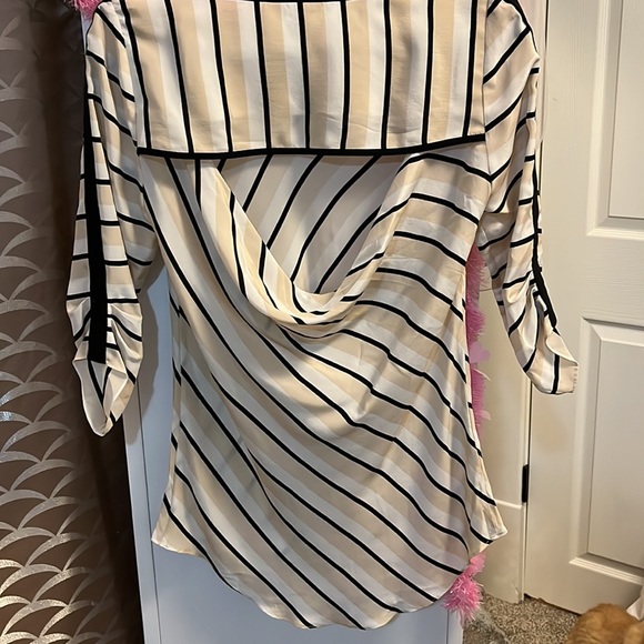 BCBG Max Azaria stripey tunic size S - Picture 4 of 7